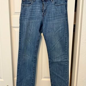 Lucky Brand 221 Original Straight Leg Light Wash Blue Jeans Men’s 34 x 32